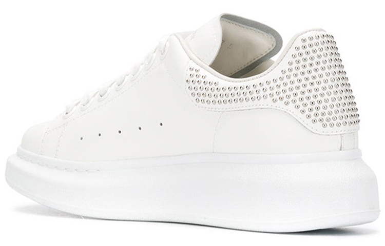 Lookbook (W) Alexander McQueen Sneaker Oversized 'Putih Perak' 611696-WHQYW-9071