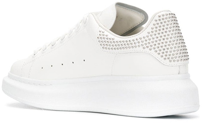 (W) Alexander McQueen Oversized Sneaker 'Putih Perak' 611696-WHQYW-9071 Lookbook (W) Alexander McQueen Oversized Sneaker 'Putih Perak' 611696-WHQYW-9071