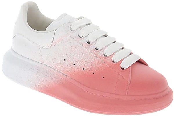 (W) 알렉산더 맥퀸 오버사이즈 스니커즈 '화이트 핑크' 586388-WHWM1-9307 Lookbook (W) 알렉산더 맥퀸 오버사이즈 스니커즈 '화이트 핑크' 586388-WHWM1-9307