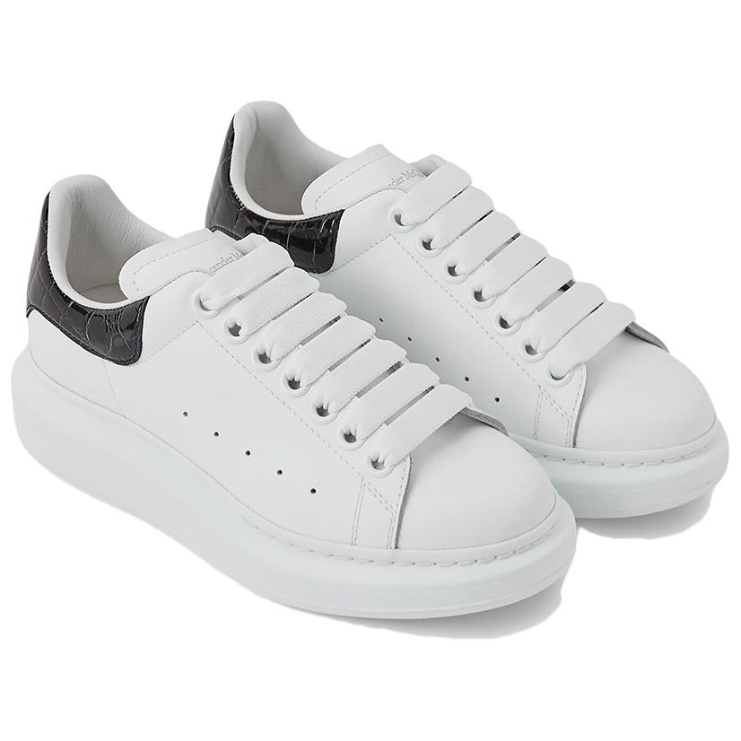 (W) Alexander McQueen Oversized Sneaker 'White Black' 圖 3