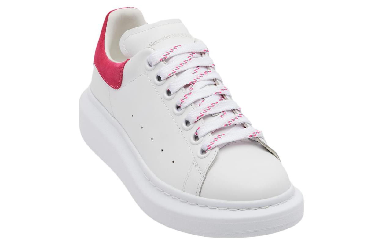 Lookbook Alexander McQueen亞歷山大麥昆 小牛皮 舒適 綁帶 低筒 運動鞋 女款 白粉色