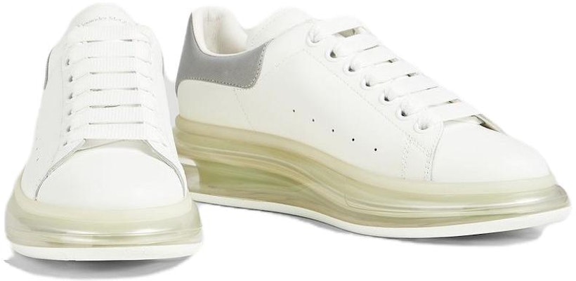 (W) Alexander McQueen Sneakers 'Putih Silver' Berjantina Besar 666892-WIA4T-9058 Lookbook (W) Alexander McQueen Sneakers 'Putih Silver' Berjantina Besar 666892-WIA4T-9058