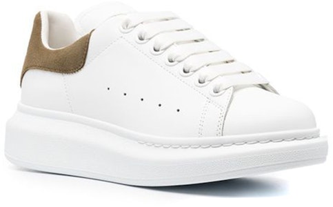 (W) 亚历山大麦昆厚底运动鞋 '白色新卡其' 553770-WHGP7-9256 Lookbook (W) 亚历山大麦昆厚底运动鞋 '白色新卡其' 553770-WHGP7-9256