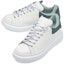Lookbook (W) Alexander McQueen Oversized Sneaker 'Putih Anthracite Mint' 697103-WIBNH-9890