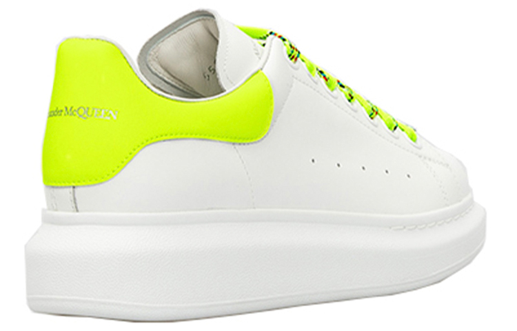 Lookbook (W) Zapatillas Alexander McQueen Oversized 'Blanco Amarillo Flúor' 553770-WHXM5-9179