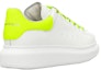 Lookbook (W) 알렉산더 맥퀸 오버사이즈 스니커즈 (화이트/형광노랑) 553770-WHXM5-9179