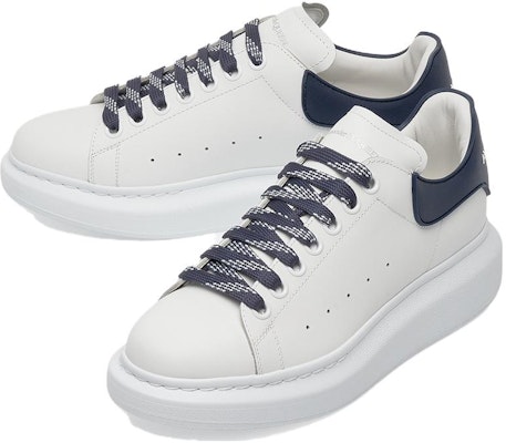 (W) Alexander McQueen Oversized Sneaker 'Putih Biru Dakwat' 621056-WHXMT-9164 Lookbook (W) Alexander McQueen Oversized Sneaker 'Putih Biru Dakwat' 621056-WHXMT-9164