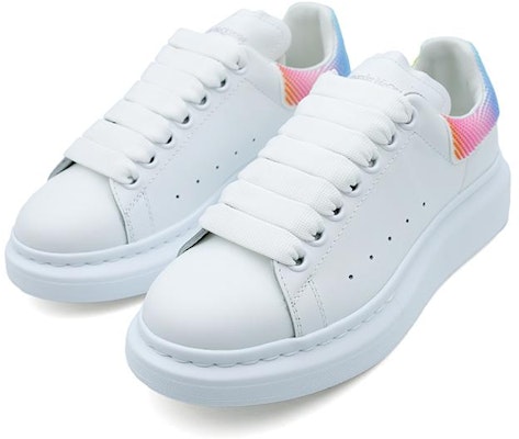 (Women) Alexander McQueen Oversized Sneaker 'White Multi' 708070-WICG4-9035 Lookbook (Women) Alexander McQueen Oversized Sneaker 'White Multi' 708070-WICG4-9035