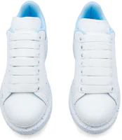 Lookbook (W) Alexander McQueen Sepatu Oversized 'Putih Aquamarina' 708068-WICG7-8973