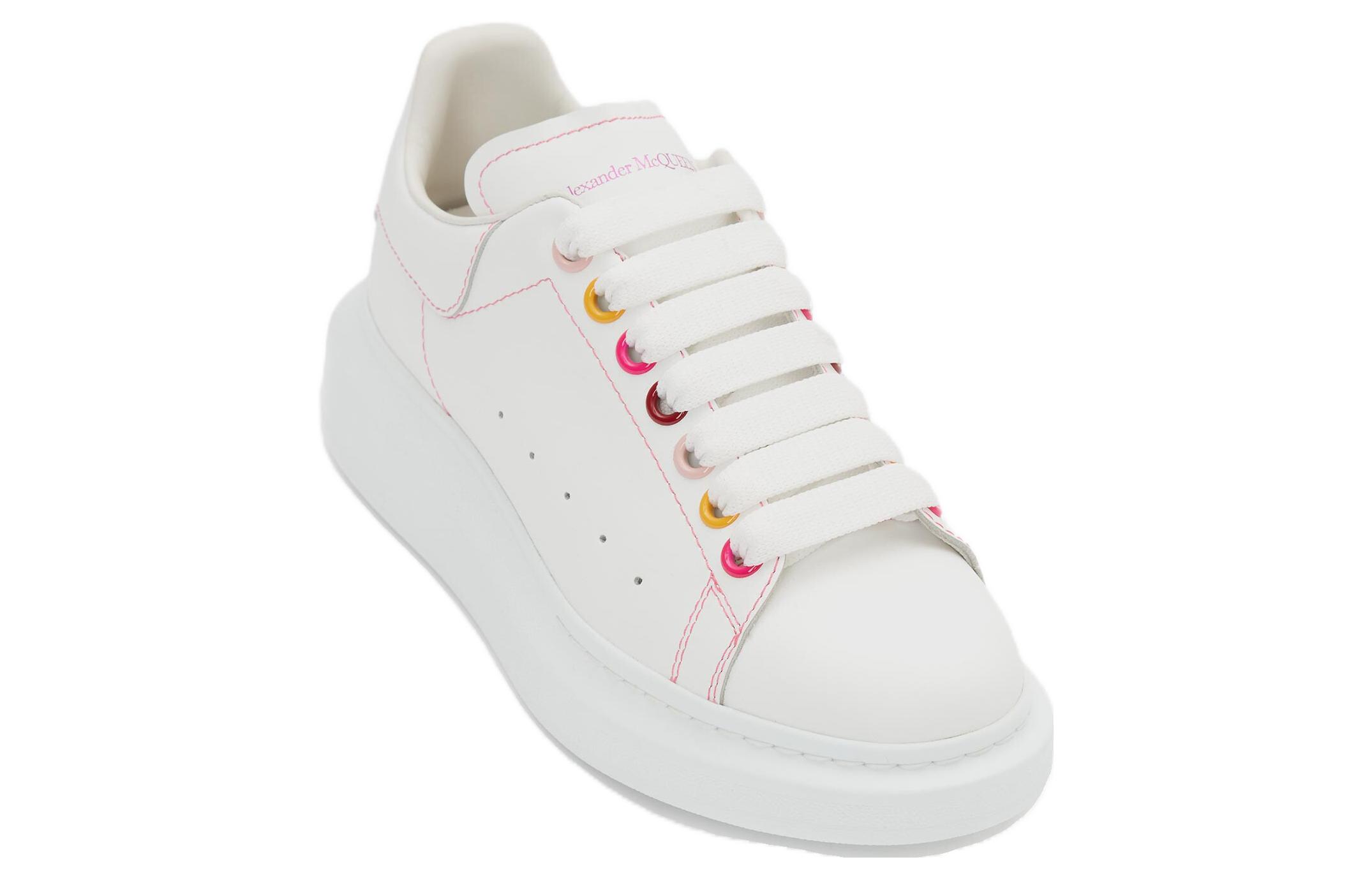 (W) Alexander McQueen Oversized Sneaker 'White Rainbow' 圖 3