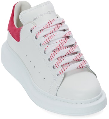 (W) 亚历山大·麦昆经典白色芍药粉大号运动鞋 553770-WHGP7-9444 Lookbook (W) 亚历山大·麦昆经典白色芍药粉大号运动鞋 553770-WHGP7-9444