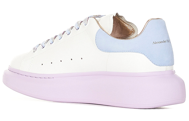 Lookbook (W) Alexander McQueen Zapatillas Oversized 'Blanco Azul Lila' 553770-WIAF9-9554