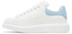 (W) Alexander McQueen Oversized Sneaker 'Putih Biru Muda' 553770-WHGP7-9412