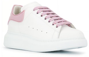 (W) アレキサンダー・マックイーン オーバーサイズスニーカー 白ピンク 621056 WHXMT 9377 Lookbook (W) アレキサンダー・マックイーン オーバーサイズスニーカー 白ピンク 621056 WHXMT 9377