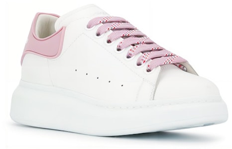 (W) 알렉산더 맥퀸 오버사이즈 스니커즈 '화이트 핑크' 621056 WHXMT 9377 Lookbook (W) 알렉산더 맥퀸 오버사이즈 스니커즈 '화이트 핑크' 621056 WHXMT 9377