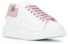 Lookbook (W) 알렉산더 맥퀸 오버사이즈 스니커즈 '화이트 핑크' 621056 WHXMT 9377
