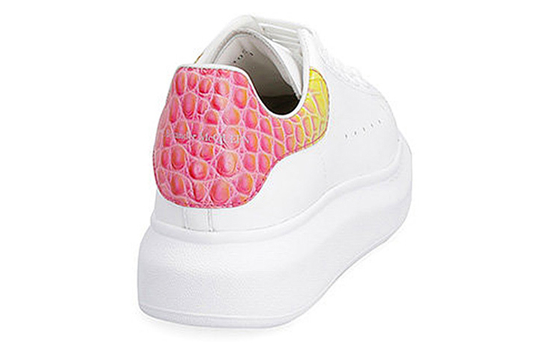 (W) Alexander McQueen Oversized Sneaker 'White Multi' 圖 4