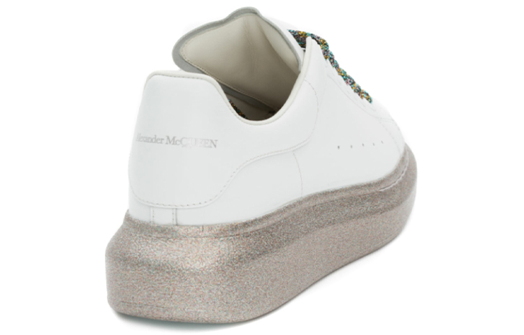 Shop (W) Alexander McQueen Oversized Sneaker 'Putih Multi' 553770WHWKV9035