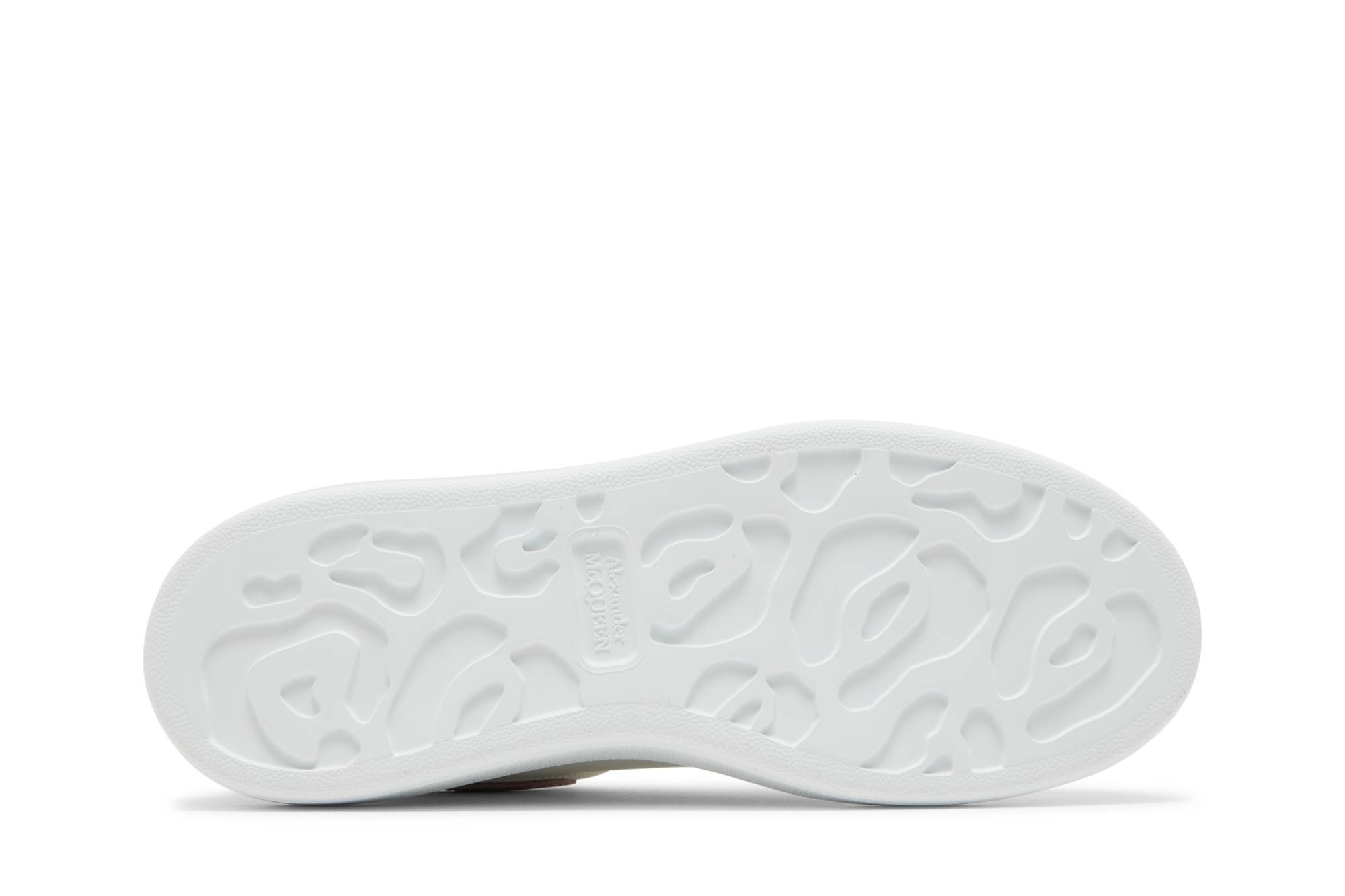 Shop (W) 알렉산더 맥퀸 오버사이즈 스니커즈 '화이트 앤틱 핑크' 718233WICG68887