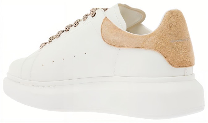 (W) 알렉산더 맥퀸 오버사이즈 스니커즈 '화이트 카멜' 718139-WIEE5-9385 Shop (W) 알렉산더 맥퀸 오버사이즈 스니커즈 '화이트 카멜' 718139-WIEE5-9385