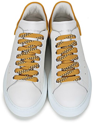 (Women) Alexander McQueen Oversized Sneaker 'White Mimosa' 621056WHXMT9718 Shop (Women) Alexander McQueen Oversized Sneaker 'White Mimosa' 621056WHXMT9718