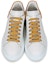 Shop (W) Sneaker Alexander McQueen Oversized 'Putih Mustard' 621056WHXMT9718