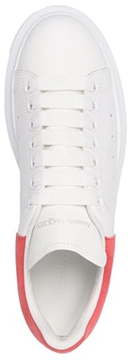 (W) 알렉산더 맥퀸 오버사이즈 스니커즈 '화이트 코랄' 553770-WHGP7-9663 Shop (W) 알렉산더 맥퀸 오버사이즈 스니커즈 '화이트 코랄' 553770-WHGP7-9663