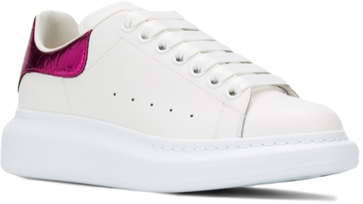 (W) 亚历山大·麦昆白色鸡尾酒粉宽松运动鞋 553770-WHWKU-9388 Shop (W) 亚历山大·麦昆白色鸡尾酒粉宽松运动鞋 553770-WHWKU-9388