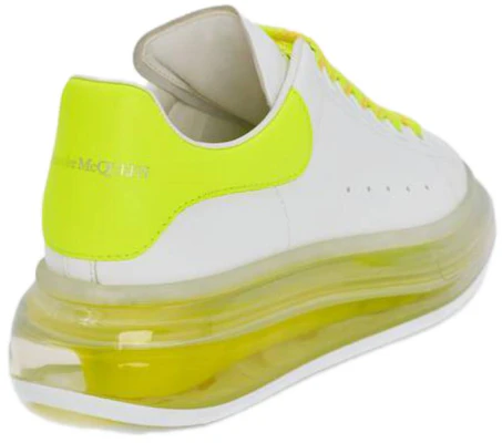 亞歷山大·麥昆 光滑皮革時尚板鞋 女款 白黃 Shop 亞歷山大·麥昆 光滑皮革時尚板鞋 女款 白黃