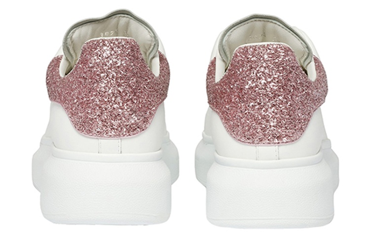 (W) Alexander McQueen Oversized Sneaker 'White Pink Sequin' 圖 4