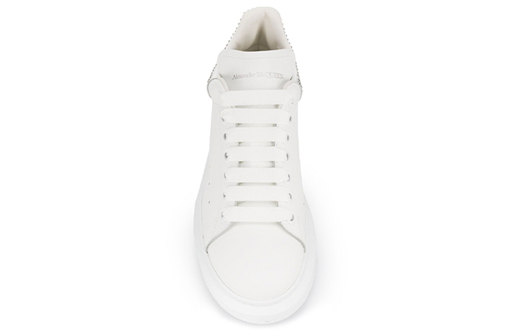 Shop (W) Alexander McQueen Sneaker Oversized 'Putih Perak' 611696-WHQYW-9071