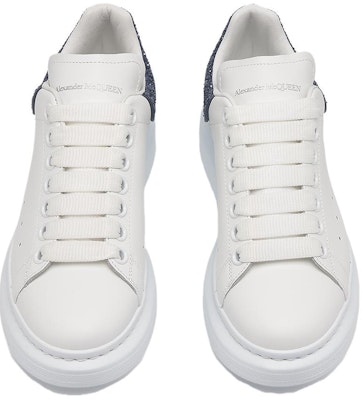 (W) (女性用) アレキサンダー マックイーン オーバーサイズスニーカー 'ホワイト ネイビー グリッター' 558945-WIA4Y-9095 558945-WIA4Y-9095 Shop (W) (女性用) アレキサンダー マックイーン オーバーサイズスニーカー 'ホワイト ネイビー グリッター' 558945-WIA4Y-9095 558945-WIA4Y-9095