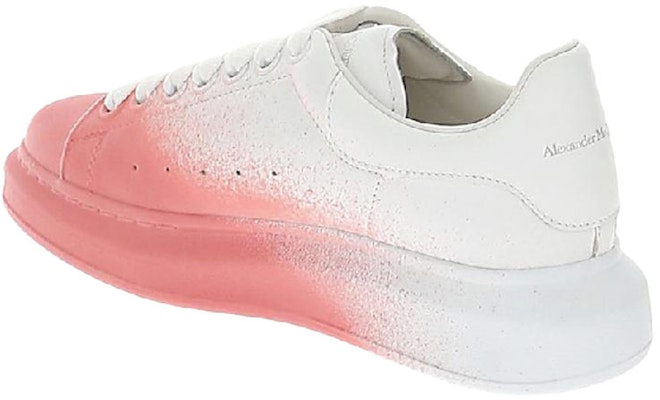 (W) 알렉산더 맥퀸 오버사이즈 스니커즈 '화이트 핑크' 586388-WHWM1-9307 Shop (W) 알렉산더 맥퀸 오버사이즈 스니커즈 '화이트 핑크' 586388-WHWM1-9307