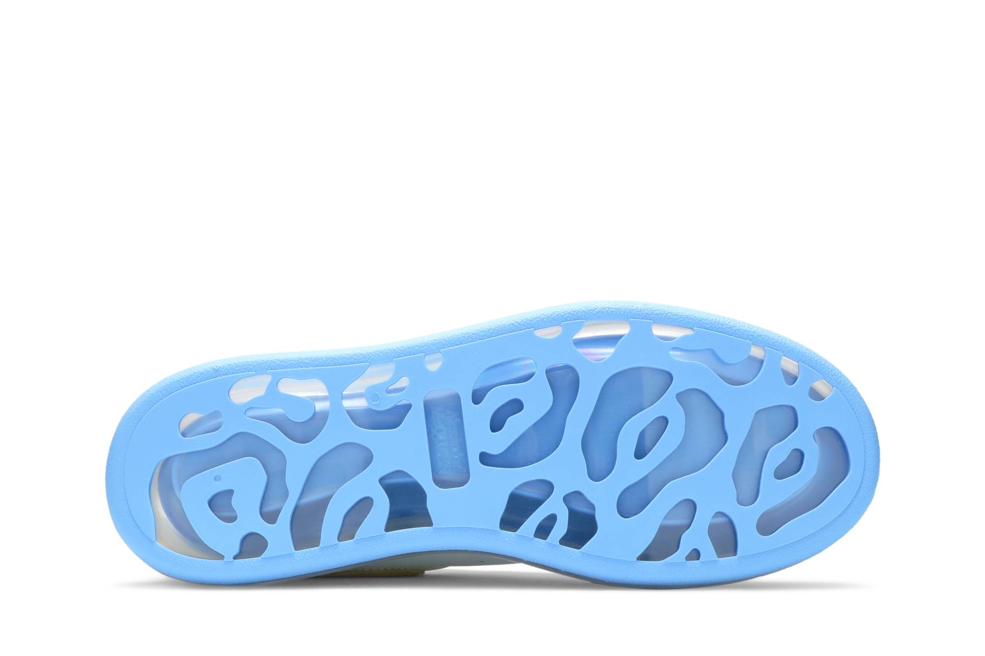 Shop 亞歷山大·麥昆 寬型運動 時尚板鞋 女款 白藍黃