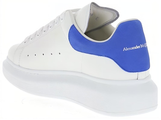 (W) Alexander McQueen Oversized Sneaker 'Putih Biru Elektrik' 553770-WHGP7-9255 Shop (W) Alexander McQueen Oversized Sneaker 'Putih Biru Elektrik' 553770-WHGP7-9255
