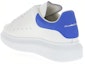Shop (W) Alexander McQueen Oversized Sneaker 'Putih Biru Elektrik' 553770-WHGP7-9255
