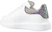 Shop (W) Alexander McQueen Oversized Sneaker 'Putih Glitter' 558945-WICG5-9994