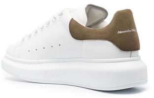 (W) Zapatillas Alexander McQueen Oversized 'Blanco Caqui Nuevo'. 553770-WHGP7-9256 Shop (W) Zapatillas Alexander McQueen Oversized 'Blanco Caqui Nuevo'. 553770-WHGP7-9256