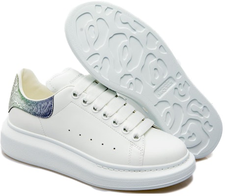 (W) 알렉산더 맥퀸 오버사이즈 스니커즈 '화이트 오팔' 718232-WICYF-9487 Shop (W) 알렉산더 맥퀸 오버사이즈 스니커즈 '화이트 오팔' 718232-WICYF-9487