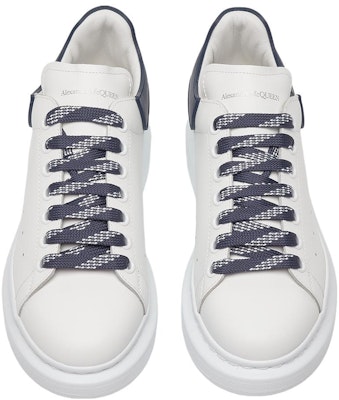 (W) Alexander McQueen Oversized Sneaker 'Putih Biru Dakwat' 621056-WHXMT-9164 Shop (W) Alexander McQueen Oversized Sneaker 'Putih Biru Dakwat' 621056-WHXMT-9164