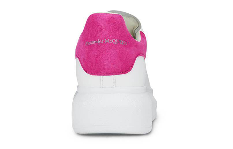 (W) Alexander McQueen Oversized Sneaker 'White Shocking Pink' 圖 4