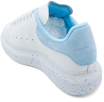 (W) 알렉산더 맥퀸 여성용 오버사이즈 스니커 '화이트 아쿠아마리나' 708068-WICG7-8973 708068-WICG7-8973 Shop (W) 알렉산더 맥퀸 여성용 오버사이즈 스니커 '화이트 아쿠아마리나' 708068-WICG7-8973 708068-WICG7-8973