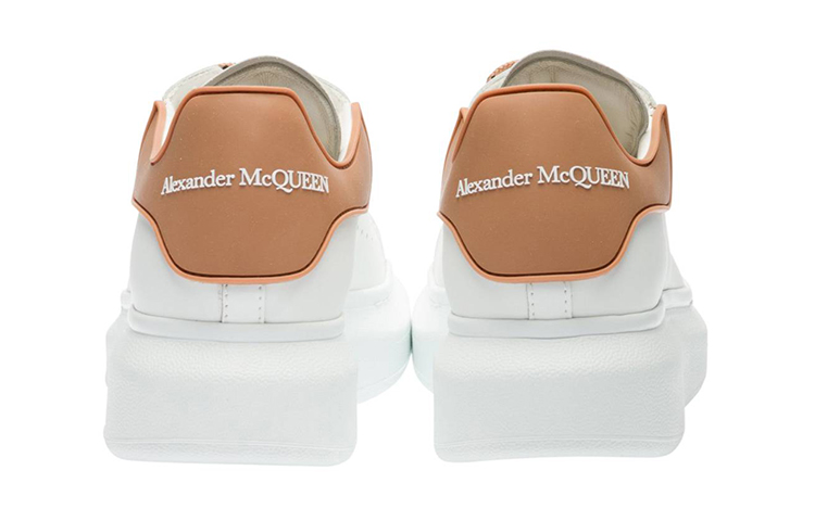 (W) Alexander McQueen Oversized Sneaker 'White Copper' 圖 4