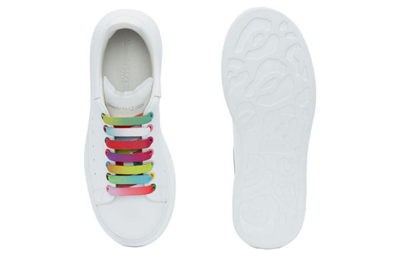 (W) Alexander McQueen Oversized Sneaker 'White Multi' 圖 4