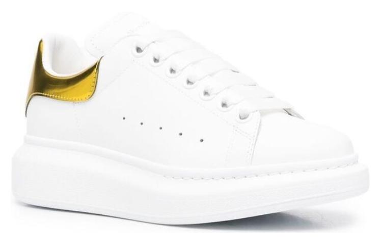 Shop (W) 亚历山大·麦昆 白黄金属色加厚运动鞋 676702WICGG9429