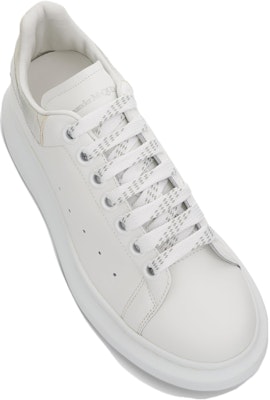 (Women) Alexander McQueen Oversized Sneaker 'White Croc' 718233WICG68959 Shop (Women) Alexander McQueen Oversized Sneaker 'White Croc' 718233WICG68959