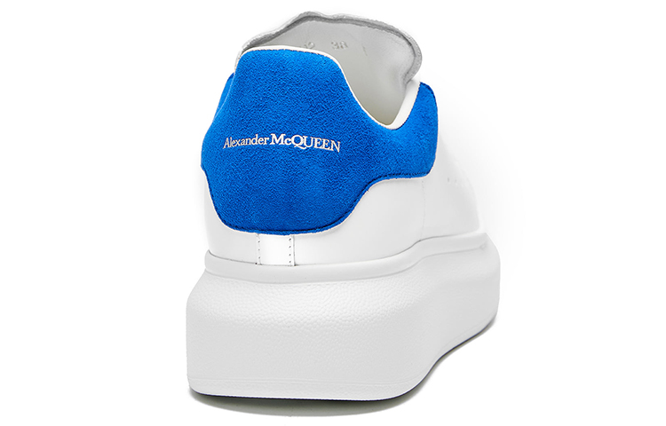 (W) Alexander McQueen Oversized Sneaker 'White Electric Blue' 圖 4