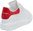 Shop (W) Alexander McQueen Oversized Sneaker 'Putih Merah' 462214-WHGP7-9676