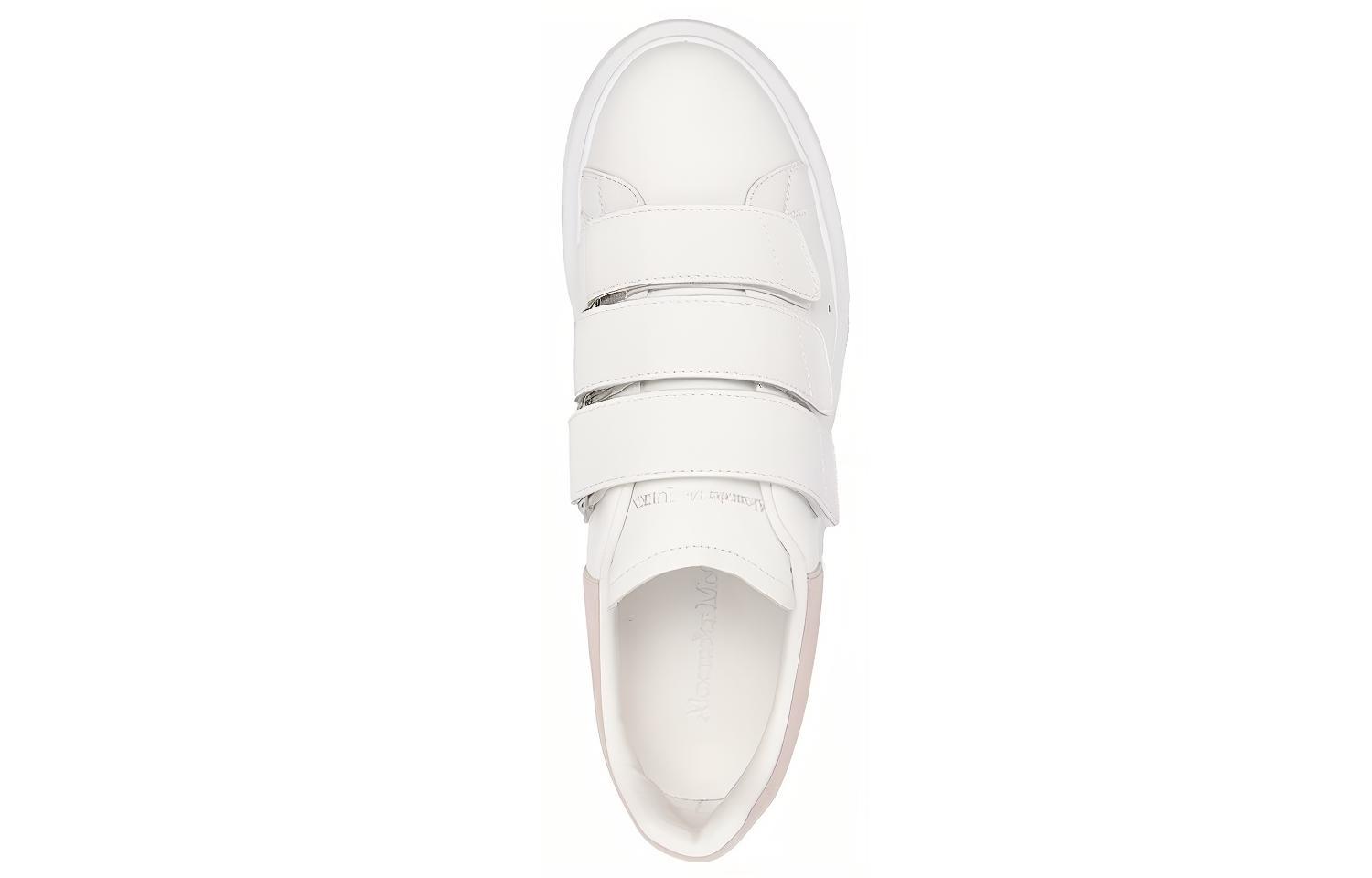 (W) Alexander McQueen Oversized Sneaker 'White Velcro' 圖 4