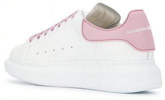 (W) アレキサンダー・マックイーン オーバーサイズスニーカー 白ピンク 621056 WHXMT 9377 Shop (W) アレキサンダー・マックイーン オーバーサイズスニーカー 白ピンク 621056 WHXMT 9377